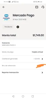 Captura de depósito vía Mercado Pago en aviator app mostrando QR en ARS